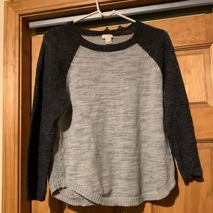 J crew baseball sweater